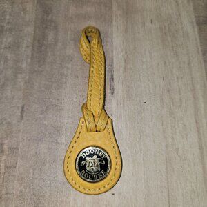 Dooney & Bourke Purse Charm Hang Tag Yellow